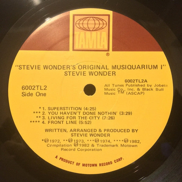 Stevie Wonder's Original Musiquarium I - secondary