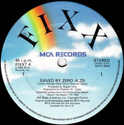 Saved By Zero - secondary