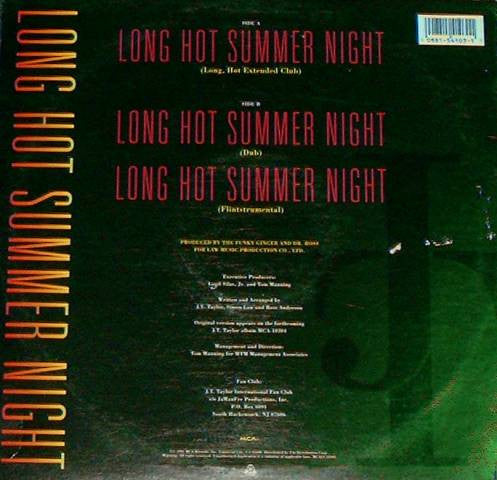 Long Hot Summer Night - secondary