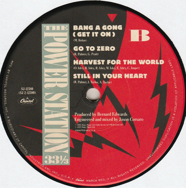 The Power Station 33⅓ - secondary