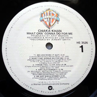 What Cha' Gonna Do For Me - secondary