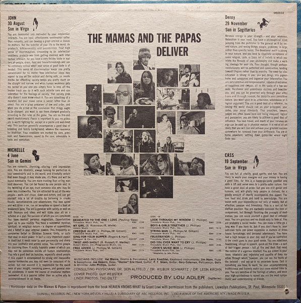 The Mamas & The Papas Deliver - secondary
