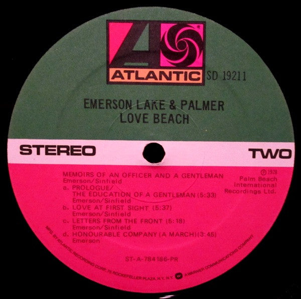 Emerson, Lake & Palmer - Love Beach