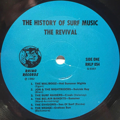 Various - The History Of Surf Music Volume Three: The Revival 1980-1982
