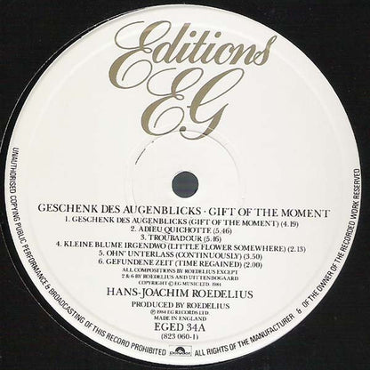 Geschenk Des Augenblicks · Gift Of The Moment - secondary