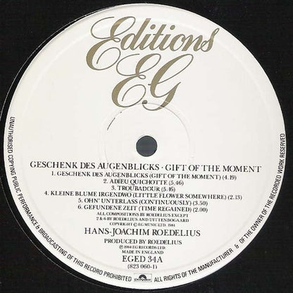 Geschenk Des Augenblicks · Gift Of The Moment - secondary