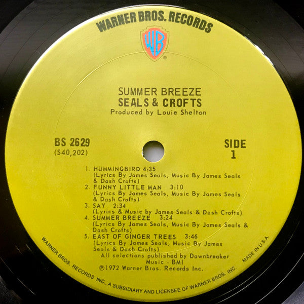 Seals & Crofts - Summer Breeze