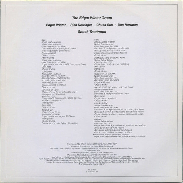 Shock Treatment - secondary