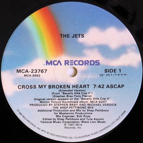 Cross My Broken Heart - secondary