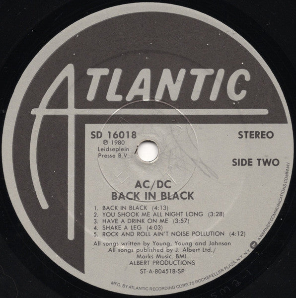 Back In Black - secondary