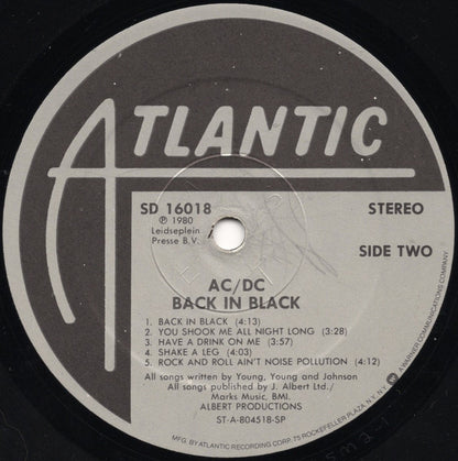 Back In Black - secondary
