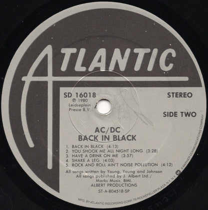 Back In Black - secondary