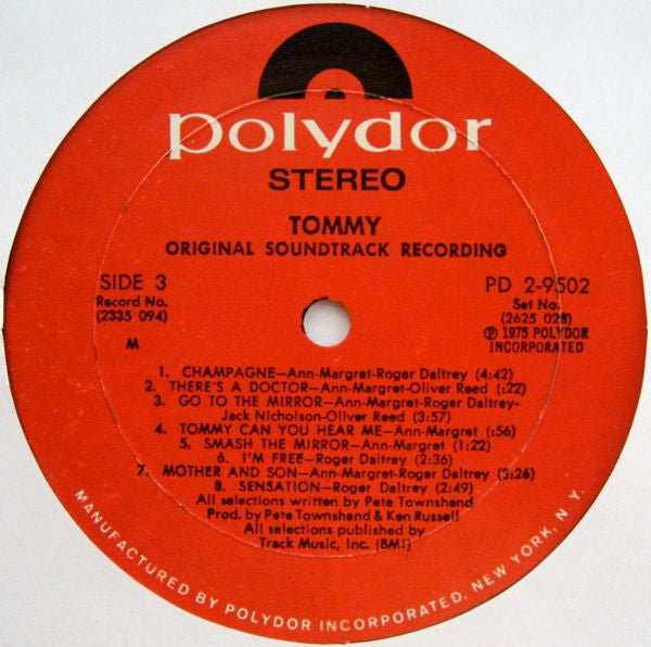 Tommy (Original Soundtrack Recording) - secondary