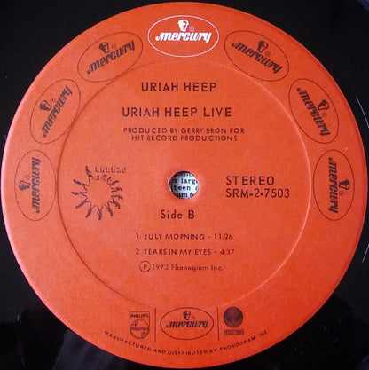 Uriah Heep Live - secondary