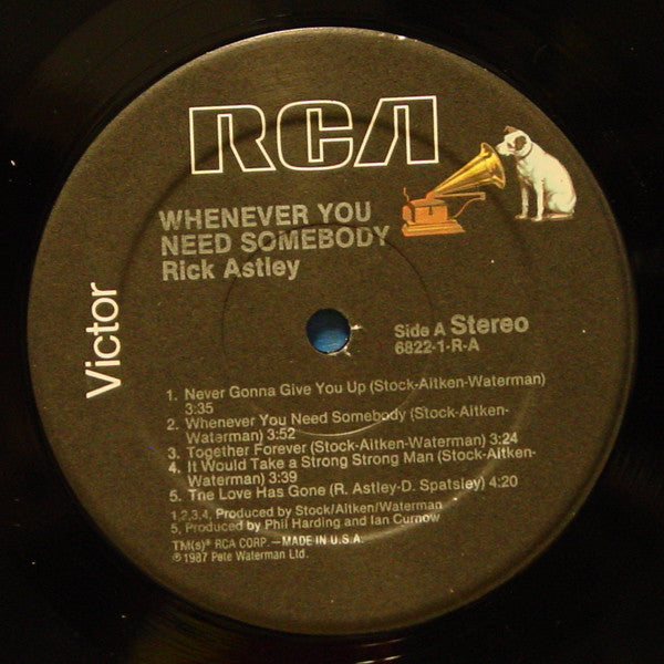 Whenever You Need Somebody - secondary