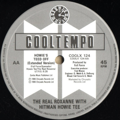 12" Single: The Real Roxanne, Howie Tee - Bang Zoom! Let's Go Go!