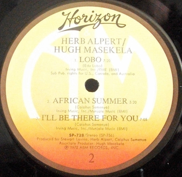 Herb Alpert / Hugh Masekela - secondary