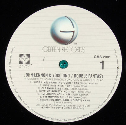 Double Fantasy - secondary