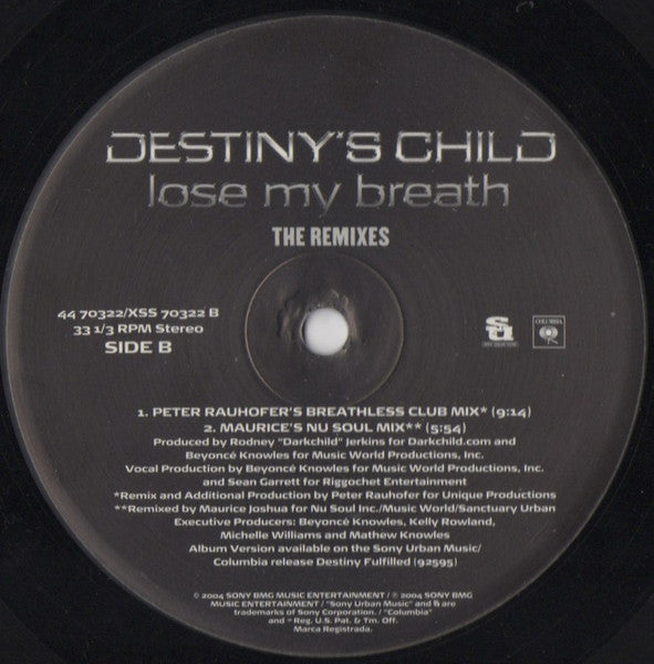 Destiny's Child, T.I., Lil Wayne - Soldier / Lose My Breath (The Remixes)