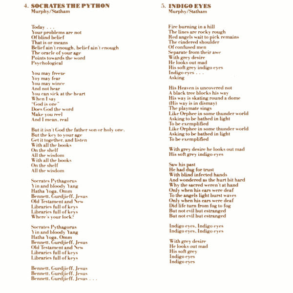 Peter Murphy - Love Hysteria