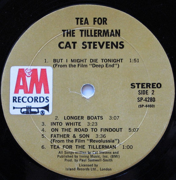 Tea For The Tillerman - secondary