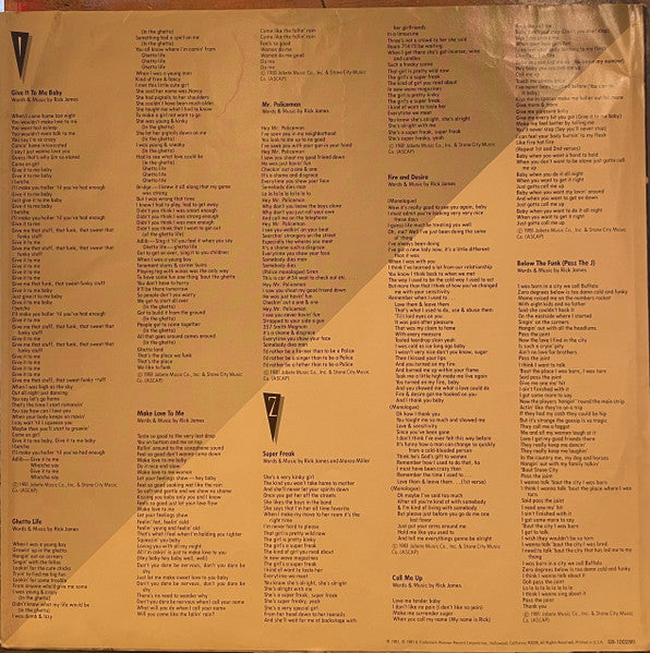 Street Songs - secondary