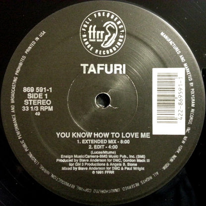 You Know How To Love Me / Start Up The Fire - secondary
