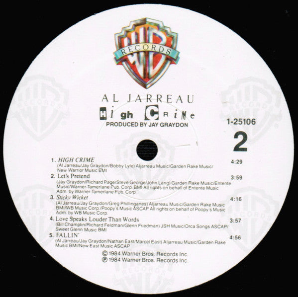 High Crime - secondary