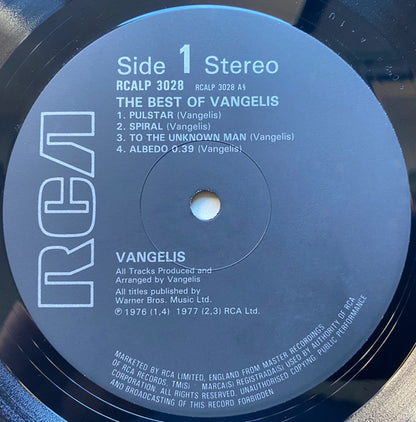 Vangelis - The Best Of Vangelis