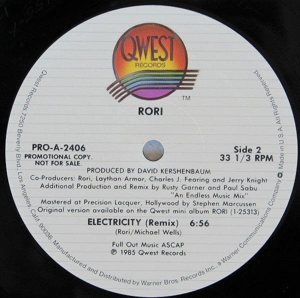 Mr. Right Now (Remix) / Electricity (Remix) - secondary