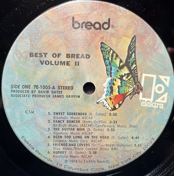 The Best Of Bread Volume Two - secondary