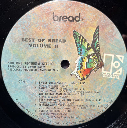 The Best Of Bread Volume Two - secondary