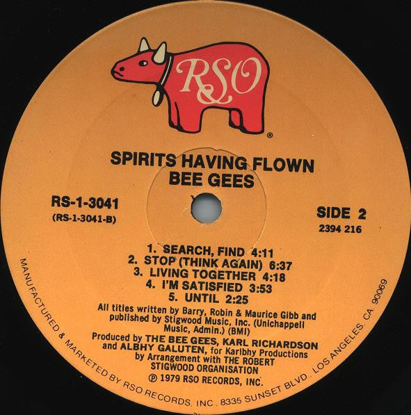 Spirits Having Flown - secondary