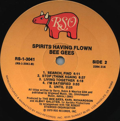 Spirits Having Flown - secondary