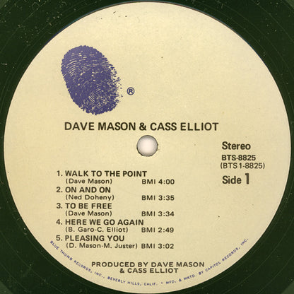 Dave Mason & Cass Elliot - secondary