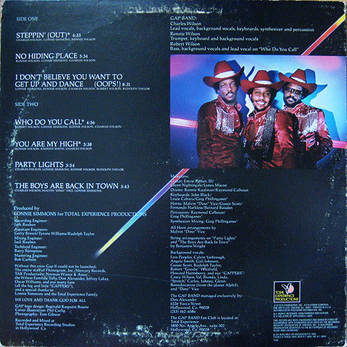 The Gap Band II - secondary