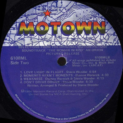 Stevie Wonder - The Woman In Red (Selections From The Original Motion Picture Soundtrack)