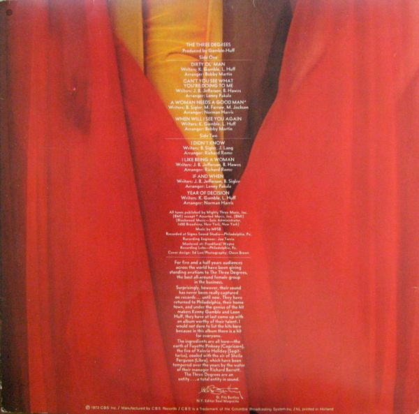 The Three Degrees - The Three Degrees