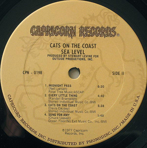 Cats On The Coast - secondary