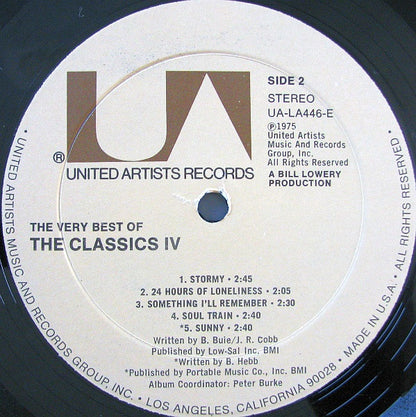 The Very Best Of Classics IV - secondary