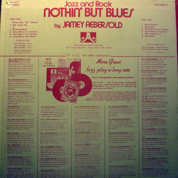 Jamey Aebersold - Nothin' But Blues