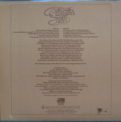 Yes - Fragile