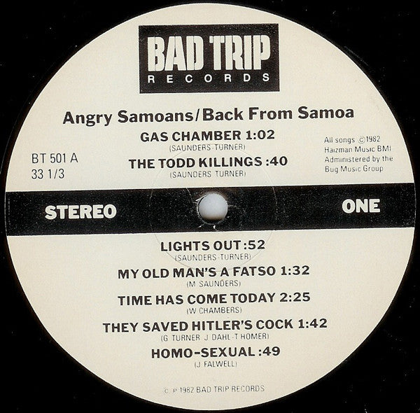 Back From Samoa - secondary