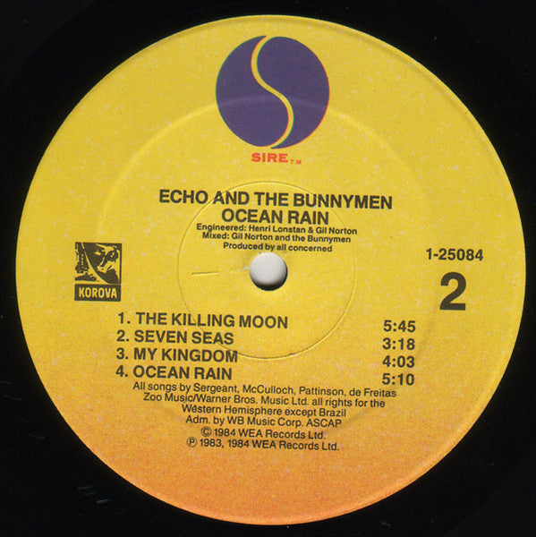 Echo & The Bunnymen - Ocean Rain