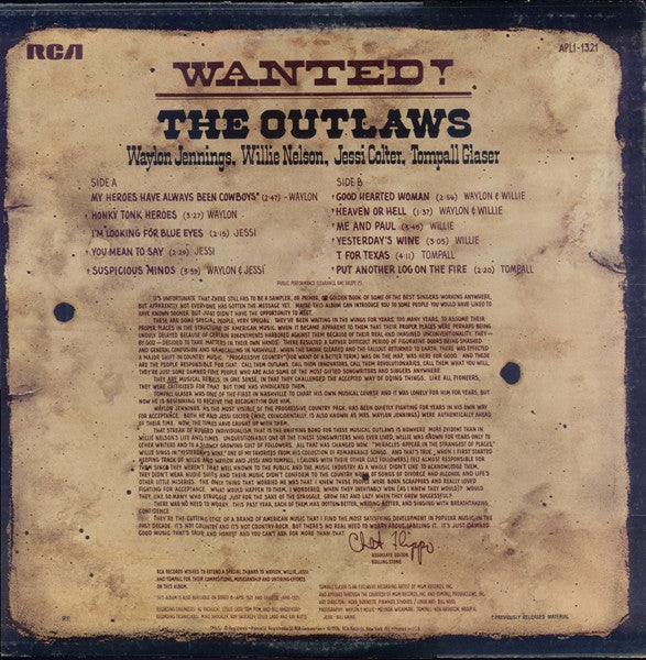 Wanted! The Outlaws - secondary
