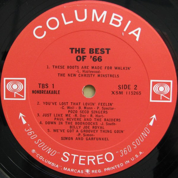 The Best Of '66: Volume One - secondary