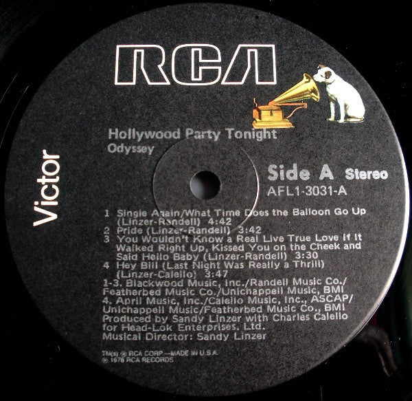 Hollywood Party Tonight - secondary