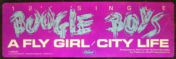 A Fly Girl  / City Life - secondary
