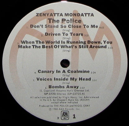The Police - Zenyatta Mondatta
