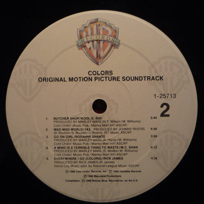 Various - Colors (Original Motion Picture Soundtrack)
